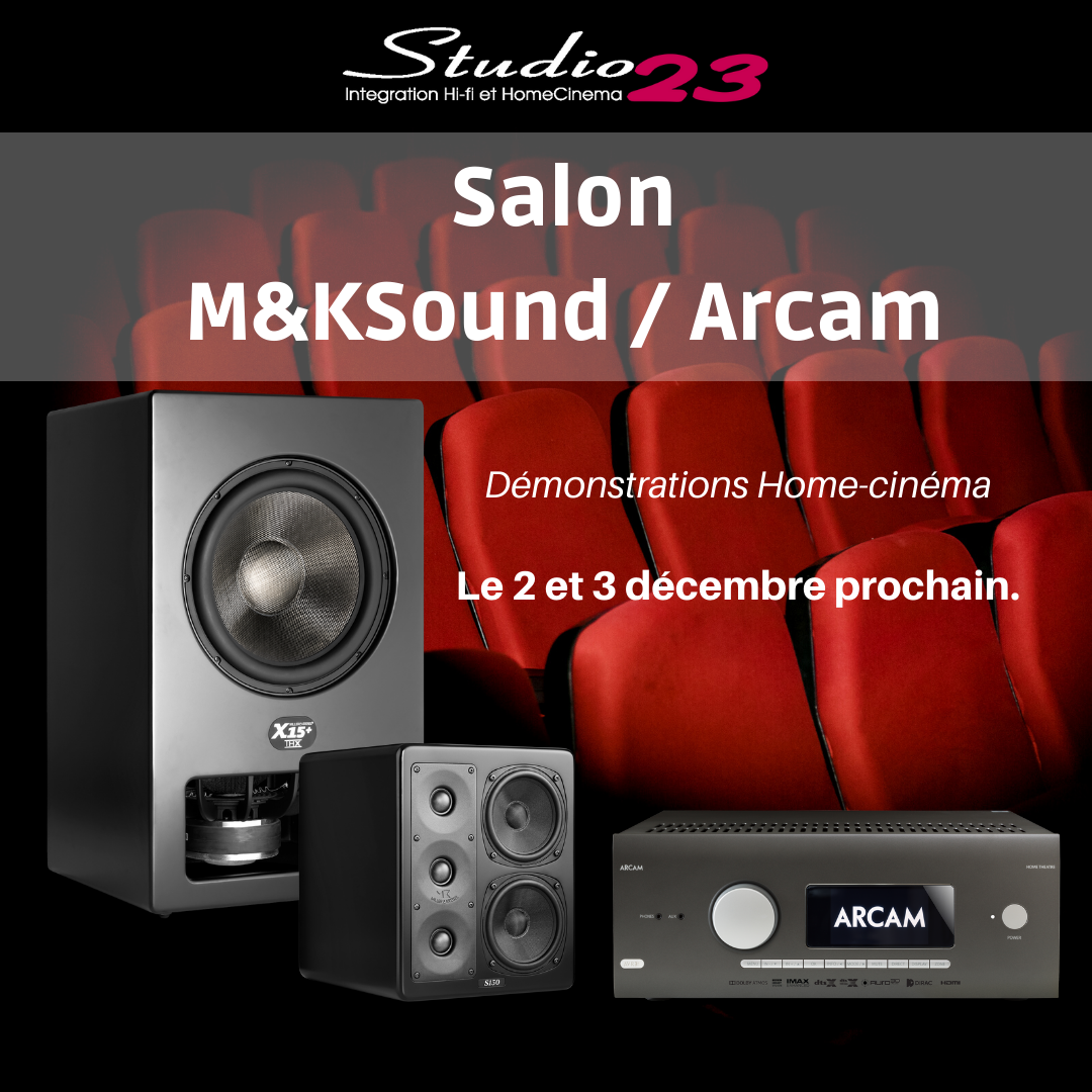 Salon Arcam M&KSound