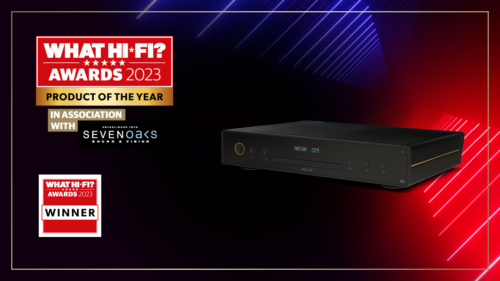 What HiFi Awards 2023- Arcam CD5