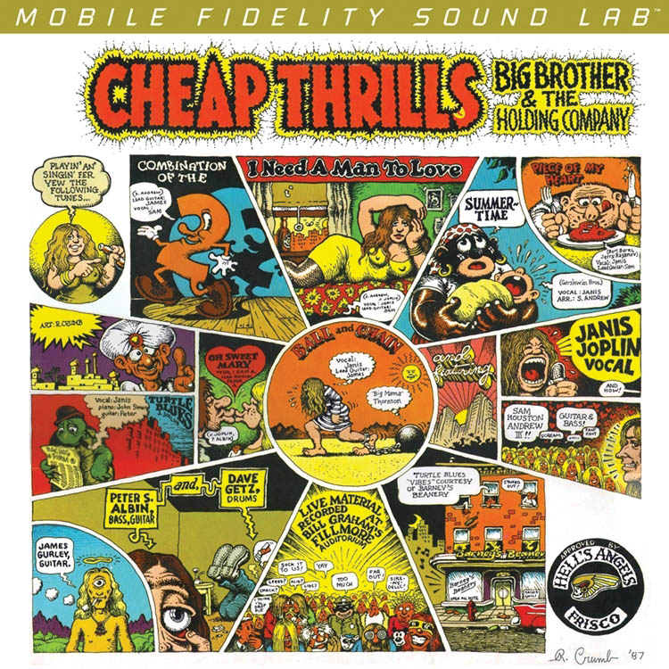 Pochette Big Brother and The Holding Co. With Janis Joplin - Cheap Thrills (Lmtd Ed) SACD