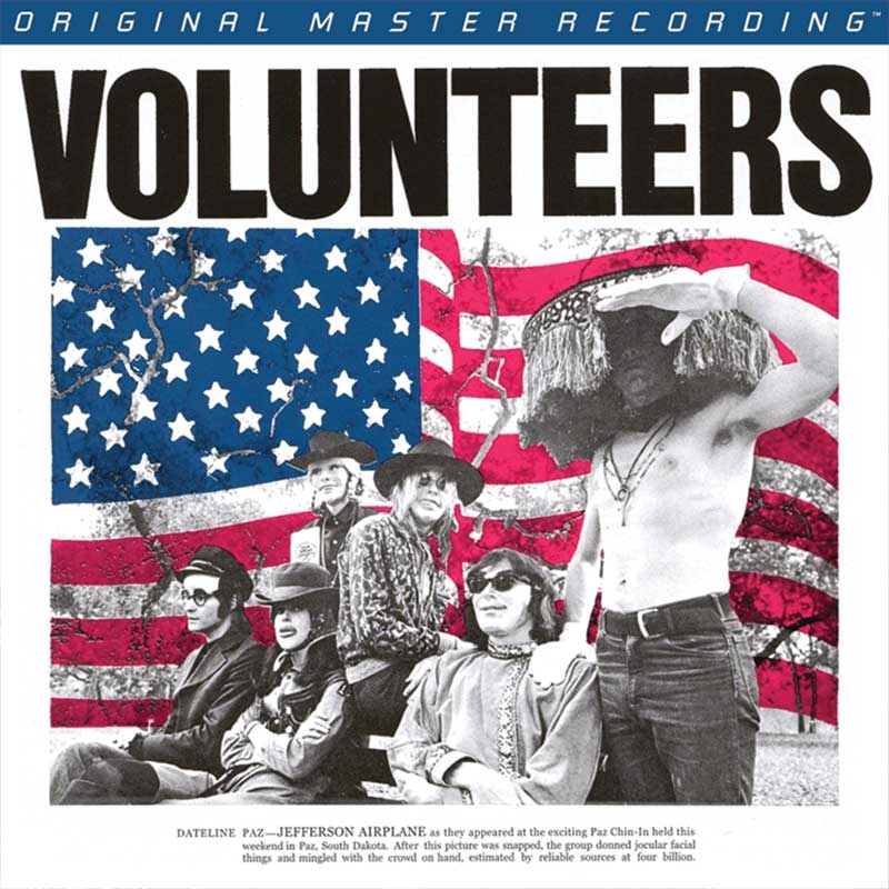 Pochette Jefferson Airplane - Volunteers (SACD)